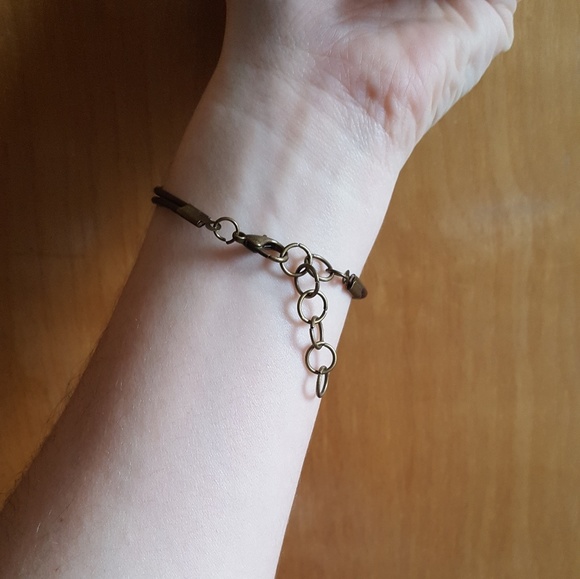 Brown and bronze braclet. - Picture 3 of 3